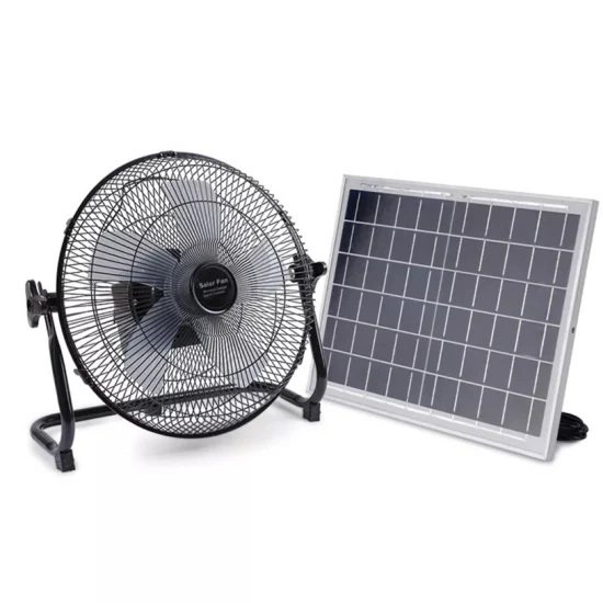 Mini-wiederaufladbarer Ventilator mit Solarpanel, belüftend, industrieller elektrischer Ventilator, Camping, LED, Notfall-Solar